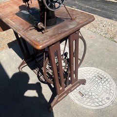 【GO-165】MITSUI 三井 ミシン 足踏みミシン 昭和レトロ