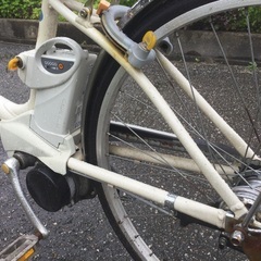 パナソニック　古い電動自転車です