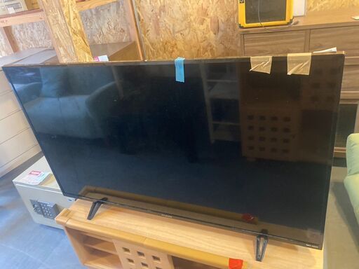 ☆中古￥25,800！FUNAI　50インチ液晶テレビ　家電　2019年製　FL-50U3010型　【BH124】