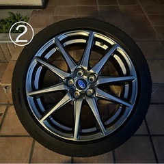 【バラ売り可】 BRZ純正ホイール 17インチ 7.5j pcd100 ミシュラン PRIMACY HP 215/45r17 タイヤホイール 4本 セット