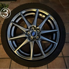 【バラ売り可】 BRZ純正ホイール 17インチ 7.5j pcd100 ミシュラン PRIMACY HP 215/45r17 タイヤホイール 4本 セット