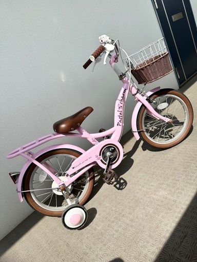 子供用 自転車 16インチ ピンク