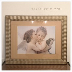 額絵 ウィリアム・アドルフ・ブグロー 壁掛け 絵画 アート 天使 エンジェル 額絵 ウィリアム・アドルフ・ブグロー 壁掛け 絵画 アート 天使