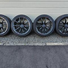 美品】RAYS18インチ+255/35タイヤの通販はau PAY マーケット - 輸入 