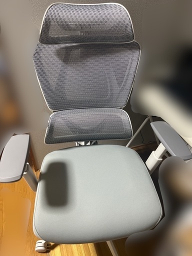 ニトリ オフィスチェア OC707 ポケットコイル グレー さみし 未使用に近い
