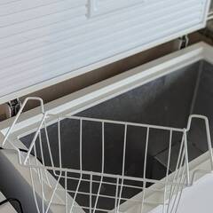 MAXZEN 上開き 冷凍庫 197L JF200ML01WH