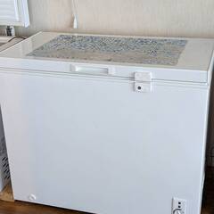 MAXZEN 上開き 冷凍庫 197L JF200ML01WH