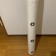 新品 クッションフロア 5畳分 モノトーン ホワイト 白 タイル風 花柄