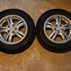 ブリヂストンVRX2◆205/65R16◆4本セット バリ目・ホイール付き