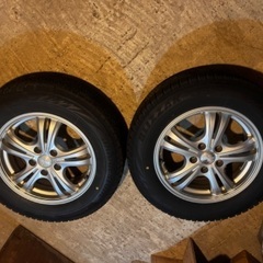 ブリヂストンVRX2◆205/65R16◆4本セット バリ目・ホイール付き