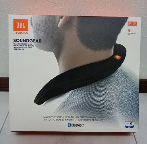 JBL　SOUNDGEAR❗️ウェラブルスピーカー　ネックスピーカー✨️値引き可❗️