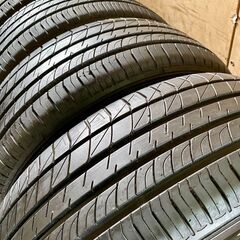 DUNLOP LE MANS V+ 215/60R16 95H 中古タイヤ4本セット