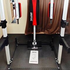 【決まりました】★【福岡市博多区】IROTEC アイロテック マルチステーションラック/トレーニング器具 ベンチプレス パワーラック トレーニングマシン