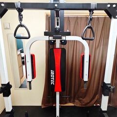 【決まりました】★【福岡市博多区】IROTEC アイロテック マルチステーションラック/トレーニング器具 ベンチプレス パワーラック トレーニングマシン