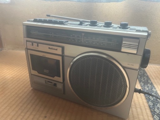昭和レトロラジカセ　RX-1760　Nationalオシャレ希少
