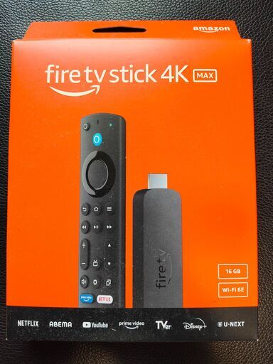 【新品未使用品】 Amazon Fire TV Stick 4K Max(マックス)第2世代 ストリーミングメディアプレイヤー
