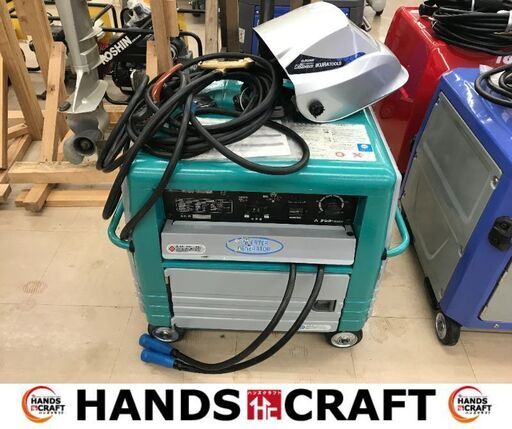 期間限定値下げ安心整備品✨デンヨー　中古美品　GAW-150ES　ウェルダー　使用474時間　キャプタイヤ5ｍ/面付き✨うるま市田場✨