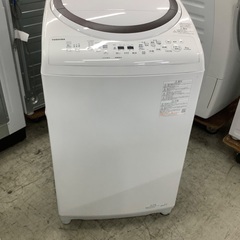 安心の1年保証付き！！ TOSHIBA 8.0kg縦型洗濯乾燥機 AW-8VM2