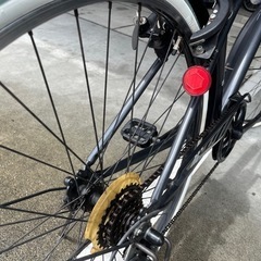 【完売御礼】【大人用】整備済 サカモトテクノ ルールマン 身長160cm程度 27型外装6段ギア 中古自転車 シティ軽快車 ガンメタ色 <自転車のオオムラ 静岡店>