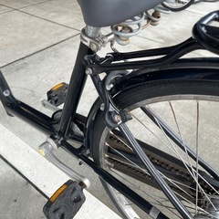 【完売御礼】【大人用】整備済 ブリヂストン アンジェリーナ 26型 中古自転車 たくさん荷物が積める 黒色 <自転車のオオムラ 静岡店>