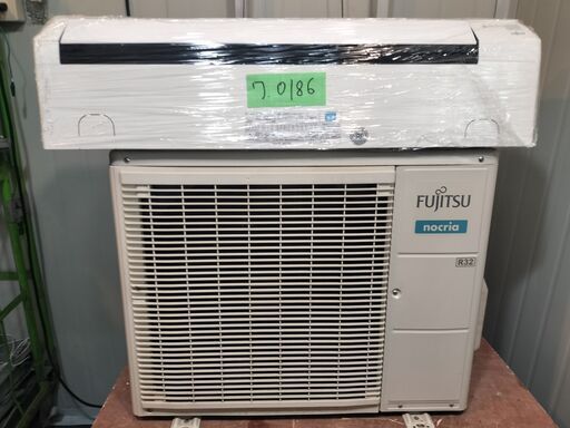ワ0186 富士通2017年式2.2kw6畳適用42000円標準工事込み＠大阪市内・岩出市内価格