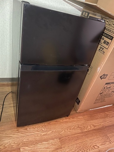 冷凍冷蔵庫 87L （冷蔵67L,冷凍26L）一人暮らし 2ドア PRC-B092D