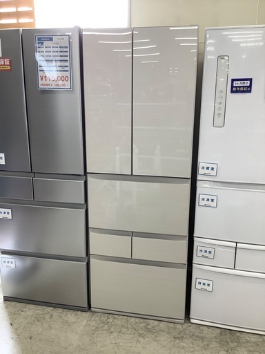 安心の1年保証付き！！　TOSHIBA　6ドア冷蔵庫　GR-U510FH  2022年製　509L