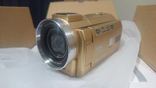 4kデジタルマルチムービーカメラセット新品未使用