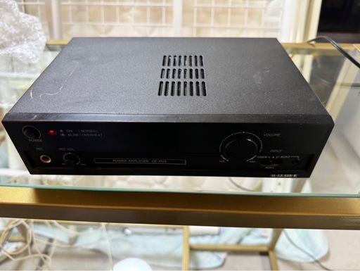 【リサイクルサービス八光】幅25cm　Massive OE-M15 Power Amplifier パワーアンプ Massive OE-M15 Power Amplifier パワーアンプ モノラルアンプ ロー