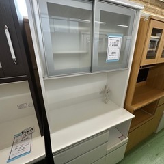 【ドリーム川西店御来店限定】ニトリ　2枚扉オープンボード／クリーニング済み 【2001245255600619】