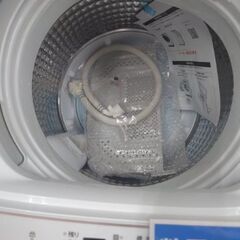 J8080 【アウトレット品】  6ヶ月保証付き！ AQUA アクア 全自動洗濯機 ピンクゴールド AQW-S5PBK 洗濯5.0kg 簡易乾燥(送風機能) 上開き（参考価格42,800円） 2023年製 動作確認　クリーニング済み　【リユースのサカイ柏店】