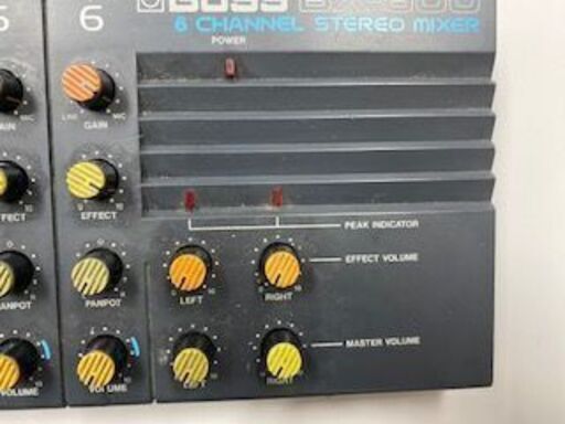 6CHミキサー／USBオーディオ・インターフェイス USB MIX 6 ART BOSS 6 