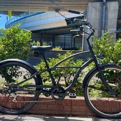 🔶新車🔶人気のビーチクルーザー✨ 26インチ 140㎝～ SHIMANO/外装6段