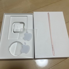 iPadmini 空箱　純正電源タップ　Appleシール