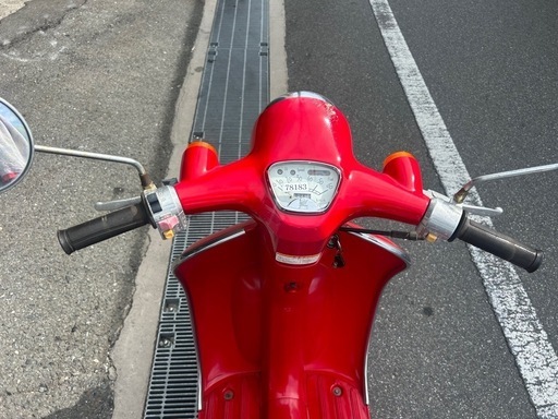 希少カラー お洒落 レトロ ホンダ ジョルノ50 2スト 原付 AF24 大阪発