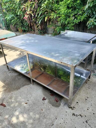 大判　鉄製　作業台