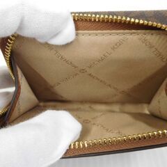 美品！MICHAEL KORS マイケルコース 三つ折り財布 ブラウン 35H9GTVZ5B