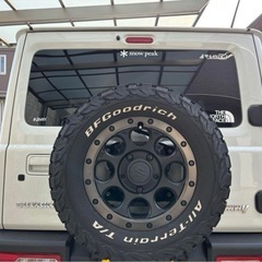 ジムニーJB64用背面スペアタイヤ1本のみ