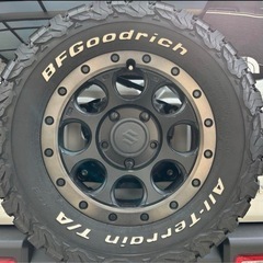 ジムニーJB64用背面スペアタイヤ1本のみ