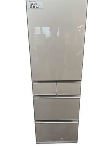 中古　日立　HITACHI　冷蔵庫　5ドア　左開き　470L