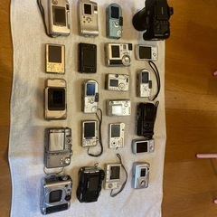 ジャンク品人気メーカーのデジタルカメラ22台セット