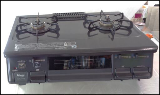 【￥16000-】パロマ LPガス グリル付きテーブルコンロ PA-S42B-L 2018年製
