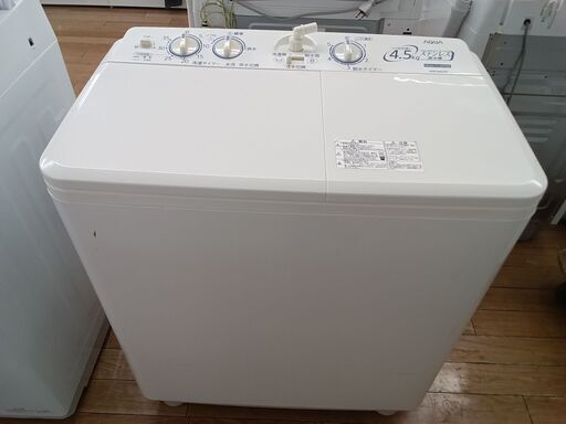 ★ジモティ割あり★ AQUA 二層式洗濯機 4.5ｋｇ １８年製 動作確認／クリーニング済み TK2944\t\t\t\t\t\t\t\t