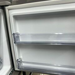 J5203★6ヶ月保証付★　シャープ SHARP　２ドア冷蔵庫　SJ-D15H-H　ブラック　2022年製 クリーニング済み　【リユースのサカイ柏店】　