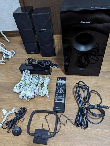 美品　ホームシアターシステム　パイオニア