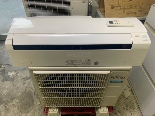 FUJITSU 6-8畳2021年本体+取付込み FUJITSU AS-D251LW 6-8畳