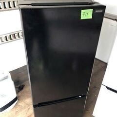 NO 411 🌈福岡市内配送設置無料✨🌈　2023年　REFAGE YRZ-F15LK 2ドア冷蔵庫 156L 右開き ブラック