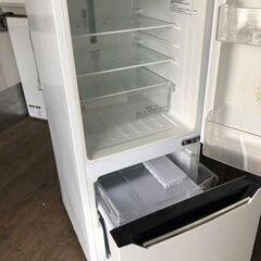 NO 412 🌈福岡市内配送設置無料✨🌈　ハイセンス 【右開き】130L 2ドアノンフロン冷蔵庫 エディオンオリジナル パールホワイト HR-D1302