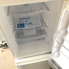 NO 416 🌈福岡市内配送設置無料✨🌈　三菱 【右開き】146L 2ドアノンフロン冷蔵庫 keyword キーワードホワイト MR-P15EA-KW