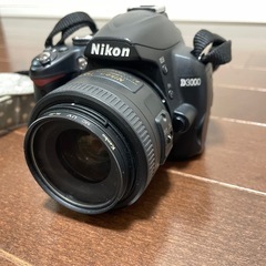 Nikon D3000レンズ3本＋おまけ多数